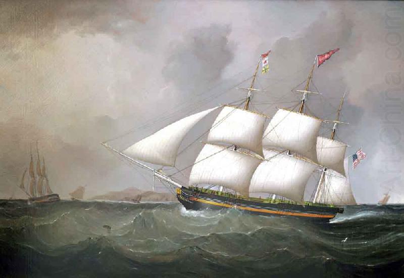 American Packet VICTORIA off Holyhead, Samuel Walters